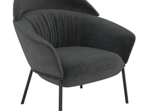 swale high armchair and designer furniture4 3D Model