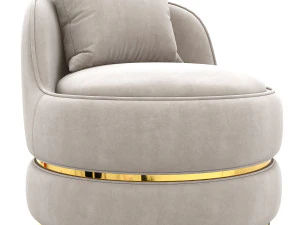 makeup-barrel-chair 3D Model