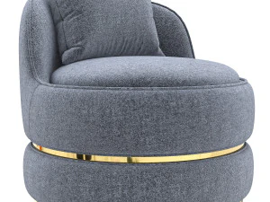 makeup-barrel-chair 3D Model