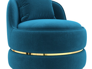 makeup-barrel-chair 3D मॉडल