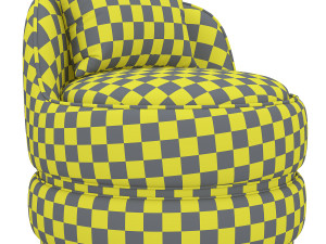 makeup-barrel-chair 3D मॉडल