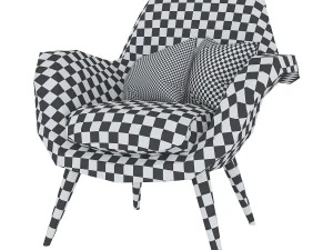 swoon lounge fredericia furniture 3D Model