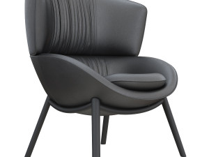 the big data lounge chair 3D मॉडल