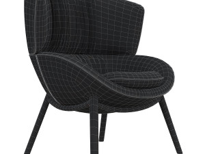 the big data lounge chair 3Dモデル