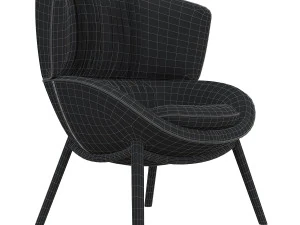 the big data lounge chair 3D Model