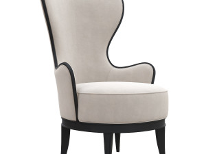 the chester chair charles saunders Model 3D