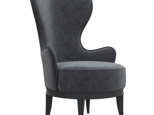 the chester chair charles saunders Model 3D