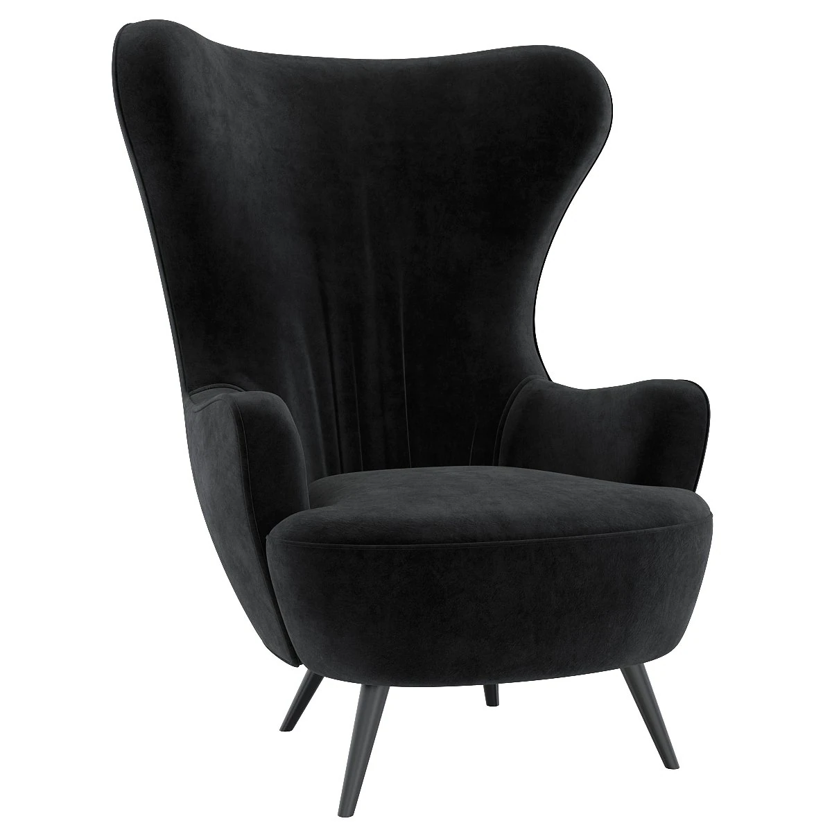 tom dixon wingback 3D Model .c4d .max .obj .3ds .fbx .stl .blend 