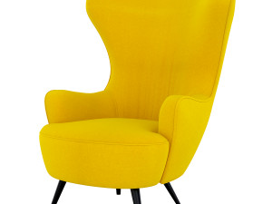 tom dixon wingback Model 3D