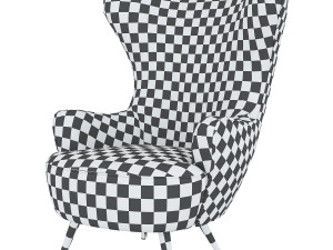 tom dixon wingback Model 3D