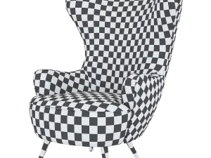 tom dixon wingback 3D Model