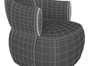 trussardicasalarziaarmchair 3D Model