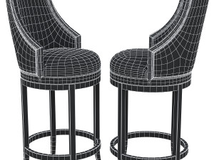 sprintz furniture barstools swivel counter stool 3D-Modell