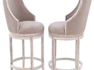 sprintz furniture barstools swivel counter stool 3D Model