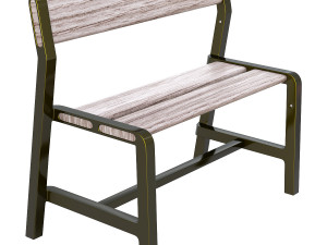 ikea-childrensbench ypperlig-beechdarkred 3Dモデル