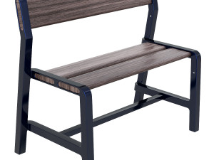 ikea-childrensbench ypperlig-beechdarkred 3Dモデル