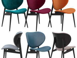 alma baxter chair Modelo 3D