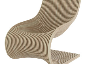 michael thonet rating chair 3D Model