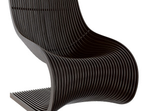michael thonet rating chair Model 3D