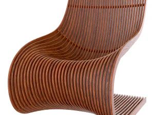 michael thonet rating chair 3D Model