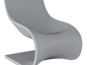 michael thonet rating chair Model 3D