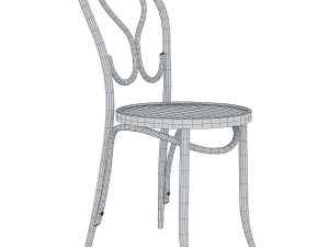 michael thonet rating chair Model 3D