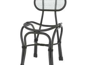 cadeira de vime &uacute;nica Modelo 3D