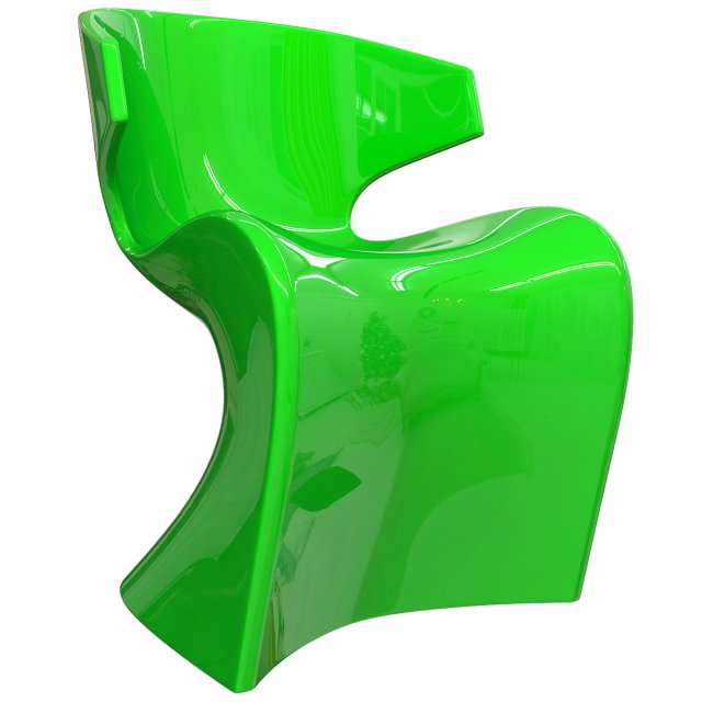wing vondom chair 3D Модель .c4d .max .obj .3ds .fbx .stl .blend 