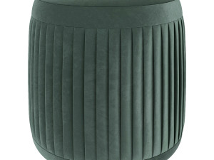 blooming ville pleat pouf Modèle 3D