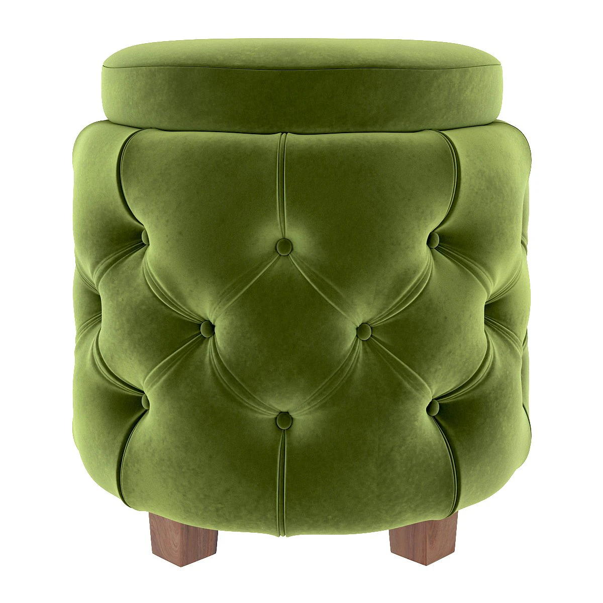 couch furniture stool ottoman box 3D Model .c4d .max .obj .3ds .fbx .stl .blend 
