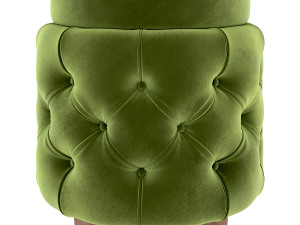 couch furniture stool ottoman box Modelo 3D