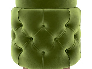 sofá móveis fezes caixa otomana Modelo 3D