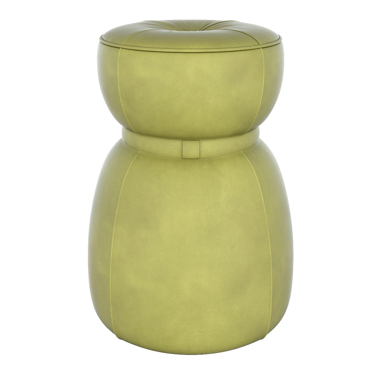 lepli leather pouf 3D Model .c4d .max .obj .3ds .fbx .stl .blend 