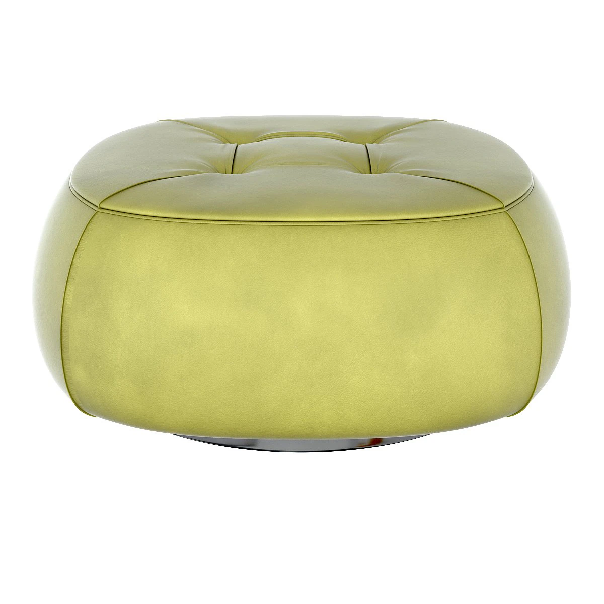 lepli leather pouf 3D Model .c4d .max .obj .3ds .fbx .stl .blend 