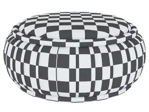 malibu pouf arcit 3D Model