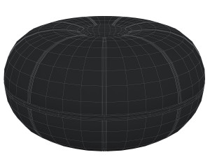 pouf 3D Modell