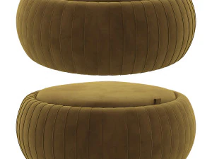 storage pouf tonin casa 3D Model
