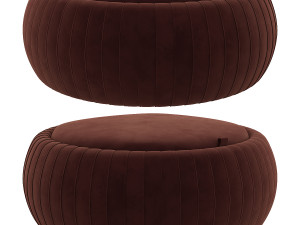 storage pouf tonin casa Modelo 3D