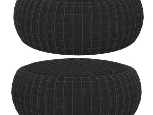 storage pouf tonin casa 3D Model