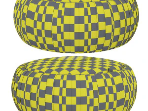 storage pouf tonin casa 3D Model