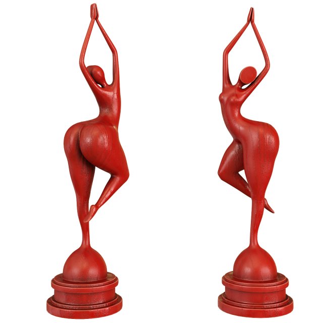 female-sculpture-abstract Modelo 3D .c4d .max .obj .3ds .fbx .stl .blend 