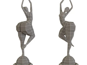 female-sculpture-abstract 3D Model