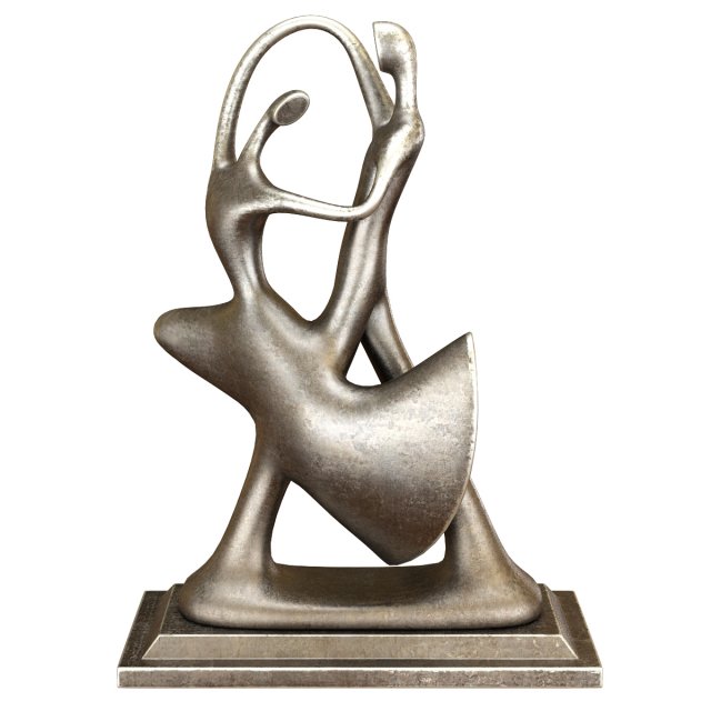 abstract-dancer-sculpture Model 3D .c4d .max .obj .3ds .fbx .stl .blend 