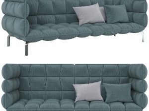 italia husk sofa 3D 모델