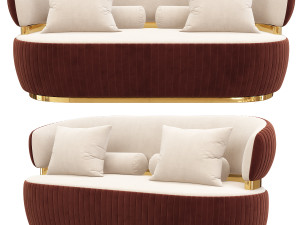 bon ton capital collection sofa 3D Модель