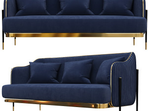 capital-collection-oxford-sofa 3D Модель