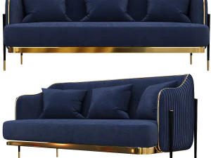 capital-collection-oxford-sofa 3D Model