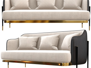 capital-collection-oxford-sofa 3D Модель