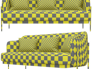 capital-collection-oxford-sofa 3D Модель