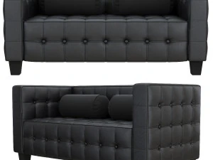el sillon kubus de lilly reich josef hoffmann 3D Model